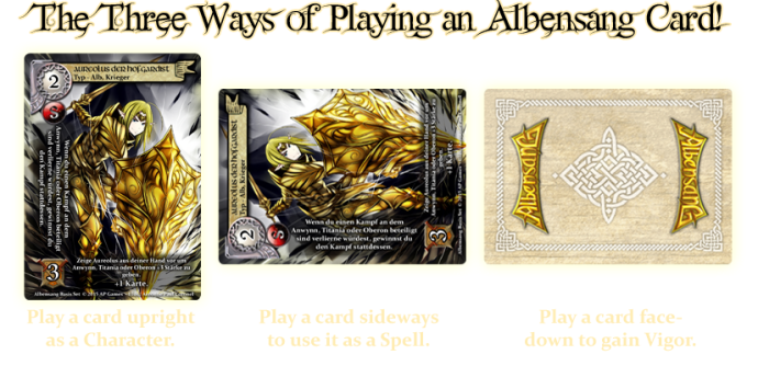 Albensang 3 Ways to Play a Card